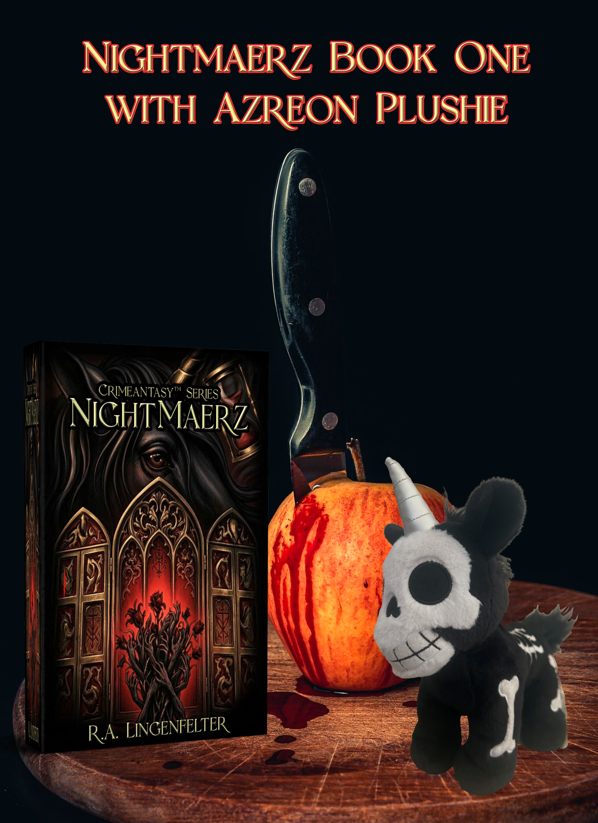 Nightmaerz with Azreon Plushie book cover